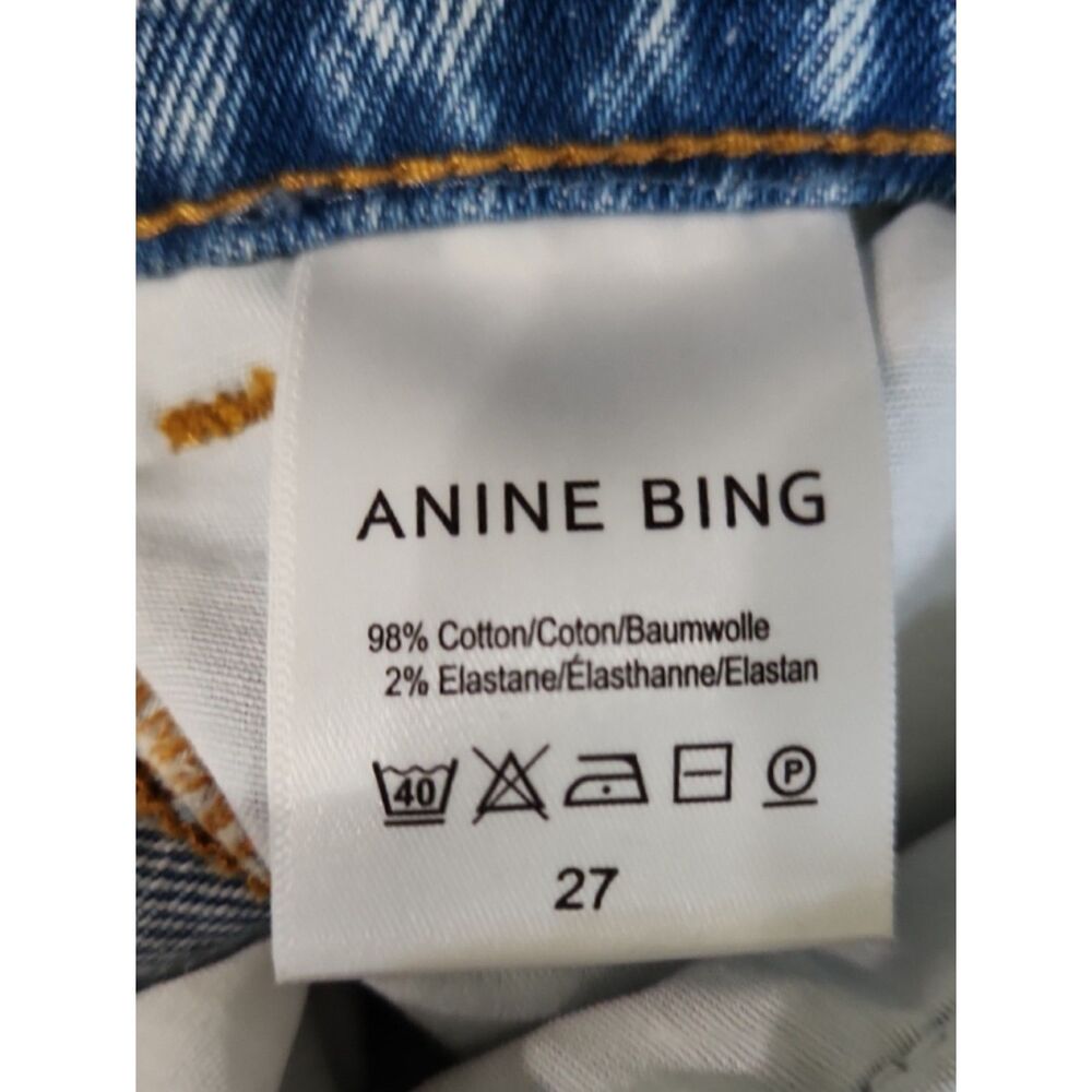 ANNIE BING Gavin Jean 28", Blue Reservoir, Size 27 - Picture 10 of 13